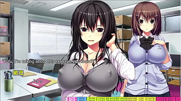 Preview 1 of Indean Actress Xvideos - Tenioha 2 - Ayane Route Part 2 - Heading To a Love Hotel W/ My Sexy Senior