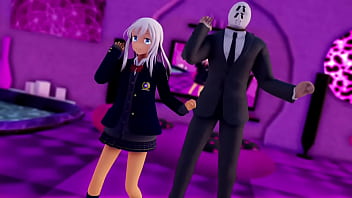 Preview 3 of Femdom Sex Evil - Ro Chan has sex with guy in dream Mmd