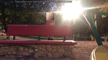 Preview 2 of Young Blow - Naked in the park (part 3)