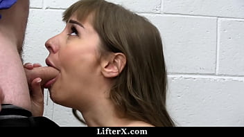Preview 2 of Sleeping Girl Sex Hd - Delightful Teen Tommy King Learning a Lesson for Stealing at Mall - Lifterx