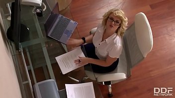 Preview 1 of Bazaar India Mom - Company Provides Hardcore Secretary Fuck for New Hire
