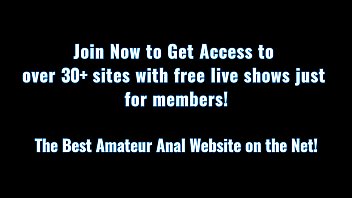 Preview 1 of Sex Bbbbbbbbbb 1 - Ass Amateur Nella Jays Takes it in the Ass for All Anal!