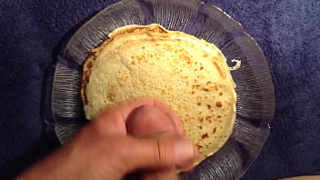 Preview 2 of Sunne Leon Sexx - Cream on her pancake
