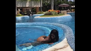 Preview 4 of Real War Rape - Big Ass Ghetto booty at a pool