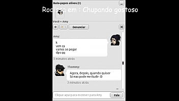 Preview 1 of Mom And Son Night Jabradastisex - Amy bebendo leitinho do Thommy