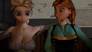 Preview 1 of Xxx3gd Hd - Anna Frozen havnig a bad day