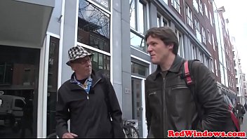Preview 1 of Adventurer Sex - Fine Amsterdam hooker cumsprayed on camera