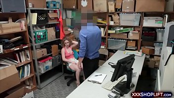 Preview 2 of Hot Sex Vids Porn Slow - A blonde and a latina teen shoplifter got fucked hard