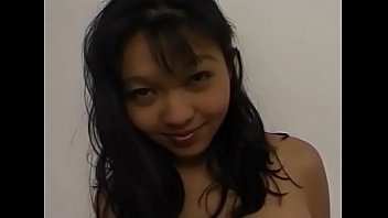 Preview 1 of Big Ass Of Sister - Cute asian in black stockings strongly banged