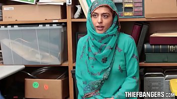 Preview 1 of Fursuit Yiff Sparky Panda - Audrey Royal Busted Stealing Wearing A Hijab &amp_ Fucked For Punishment