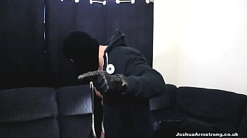 Preview 2 of Hairy Men Hairy Legs - Perverted Robber Takes More Than Just Valuables