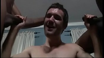 Preview 3 of Backyard Felt Up Bikini - Black Gay Dude Fuck Skinny Teen Boy Hard 05