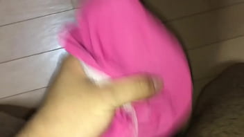 Preview 3 of Dirty Belly Punching - cumshot to my m.&#039_s panties