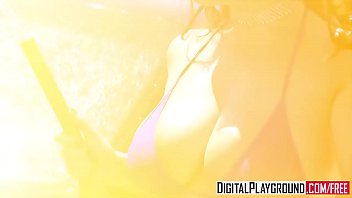 Preview 1 of Full Sex On Lesbian - DigitalPlayground - Angela and Nicolette Get Wet