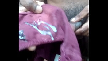 Preview 4 of Bangladeshi Nika Sex Vidio - Indian keralite mallu guy cumming on his friend&#039_s dirty underwear