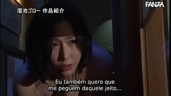 Preview 2 of Rebeca Cant Pay The Rent - Fascinada Pelo Sogro [Legendado] Ai Sayama
