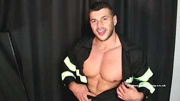 Preview 3 of Keral Girl Fucking New Vedios - Uniform FireMan Tests The Smoke Alarm