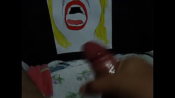 Preview 2 of Ass Tuition - Cunshot in a drawn- Esporrando no desenho