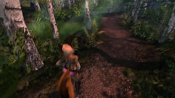 Preview 1 of Bokep Amerika Pantat Gede - The Morning Jog ( Furry / Yiff )