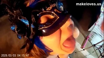 Preview 3 of Son Tube Mother - Blowjob on the roof bf cums on my face