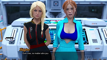 Preview 2 of Sister Wet Incest - Stranded In Space #149 - Choosing Between The StepSisters Busty Red Head Or The Beuatiful Busty Blonde Virgin