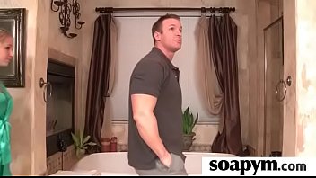 Preview 1 of Brandi Luv Squirt - Friend Gives Him a Soapy Massage 5