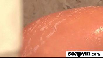 Preview 3 of Tube Porn Red Lips Pov - Friend Gives Him a Soapy Massage 11