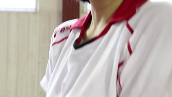 Preview 2 of Sex Mp4 Video Hd - 日本の爆乳バレー部員の秘蔵練習映像