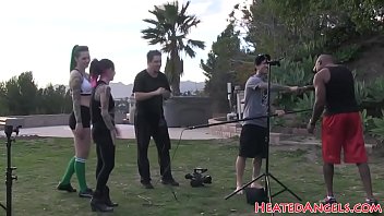 Preview 1 of Www Xvido Bangla Gols - Tattooed sluts having fun behind the scenes
