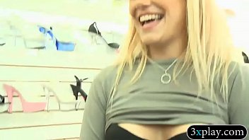 Preview 2 of Keila Sc Amador - Skinny blonde babe banged for some money