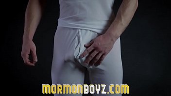 Preview 1 of Free Saudis - MormonBoyz-Young stud inspected and fucked by older leader