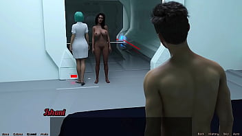 Preview 4 of Purlour Xxxn - Stranded in Space #148 - Hot Busty Ebony Milf Plays With Her Pussy And Begs Me To Fuck Her in Her Bed