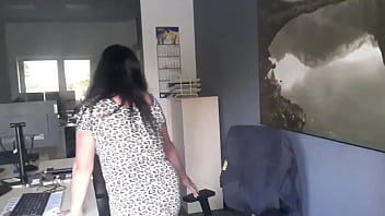 Preview 1 of Mum Rides Son - KlaudiaAmberGirl sexy CEO,  hot milf at work