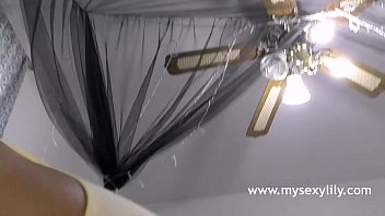 Preview 4 of Sil Tornua - Big Ass Horny Lily Squeezing Boobs Fingering Shaved Pussy