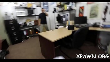 Preview 3 of Cum On Tits Ava - Beauty is having sex in shop