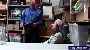 Preview 1 of Pervert Woods - Shoplifter Hayden fucked by LP officer