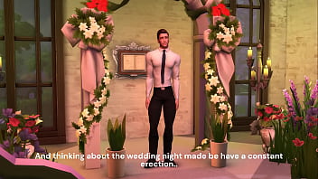 Preview 1 of Cartoon Superheroes Sex - Cheating on girlfriend with future brother-in-law and father-in-law before wedding ceremony