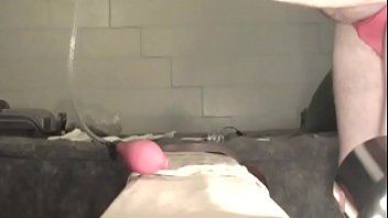 Preview 1 of Wwwstronged - HUGE INFLATABLE BALL RIP&#039_S HIS ASS