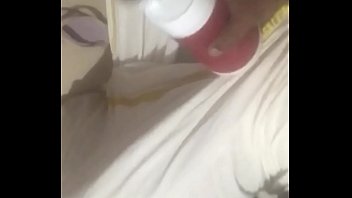 Preview 1 of Latex Bondage Bag - Nice moments with my fleshlight