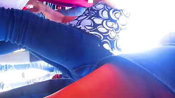 Preview 2 of Teachear Sex School - upskirt morenita mexicana
