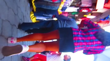 Preview 1 of Teachear Sex School - upskirt morenita mexicana