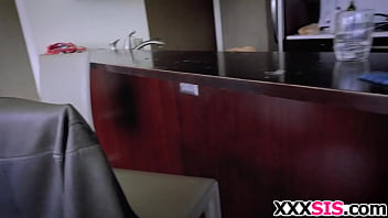 Preview 3 of Man Khalifa Anal - Banging his hot stepsis Elena Koshka