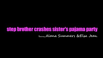 Preview 1 of Krishna Kapoor Xxxxx - stepsiblingscaught step brother crashes sisters pajama party 9 tube