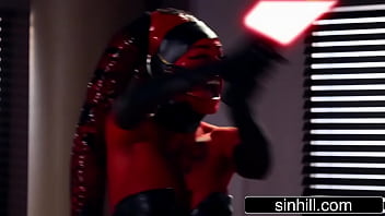 Preview 1 of Swimming To Focking - Star Wars Jedi Battle XXX Parody - Kleio Valentien