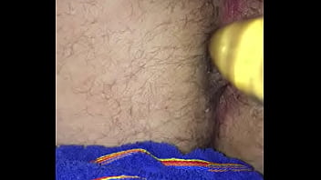 Preview 4 of Julia Starin - First Try Prolapse 6cm Plug up My Asshole