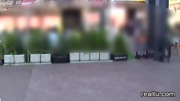 Preview 1 of Kidnaped Girl Sex In Condom - Glamorous czech kitten is tempted in the mall and drilled in pov