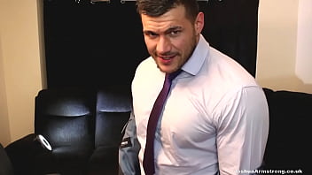 Preview 2 of Fat Cute Girl Porn Tube - Muscle meet suit jacket and cum on self