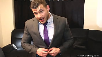Preview 1 of Fat Cute Girl Porn Tube - Muscle meet suit jacket and cum on self