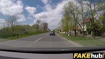Preview 1 of Mary Petera - Fake Cop Unregistered driver creampied by cop