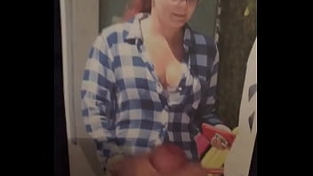 Preview 2 of Lesbian Seduction Stockings - Ariel Winter Cum Tribute 4